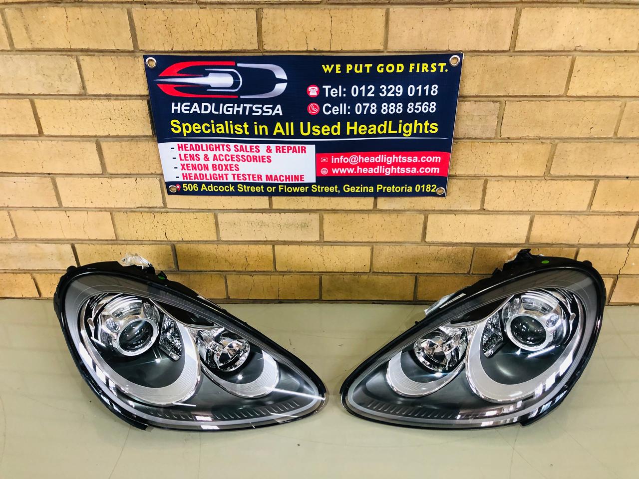 Porsche Cayenne 92A/958 left and right side LED headlight (with park light/AFS) - Private Seller Porsche Cayenne 92A/958 left and right side LED headlight (with park light/AFS) - Private Seller