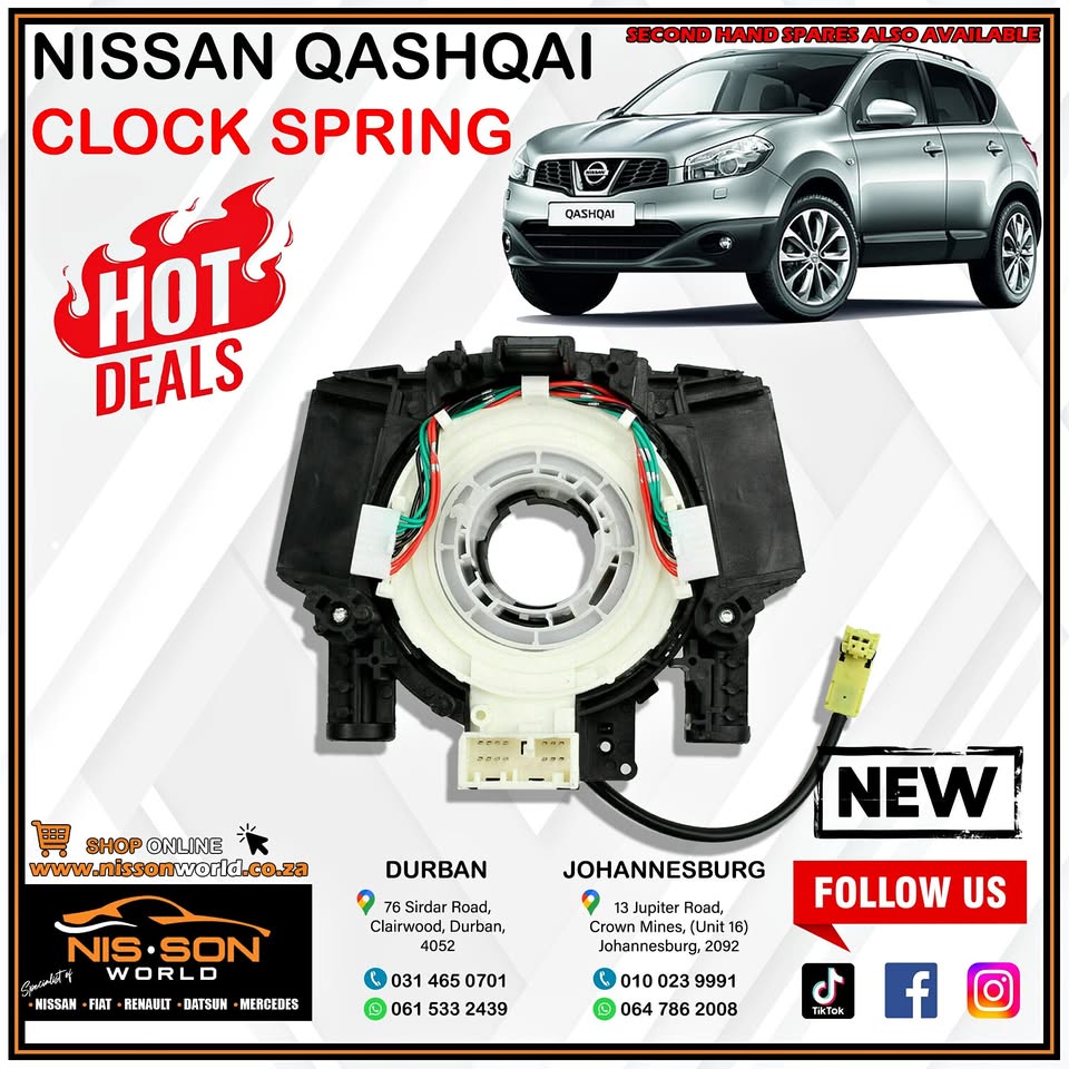 NISSAN QASHQAI CLOCK SPRING - Private Seller NISSAN QASHQAI CLOCK SPRING - Private Seller
