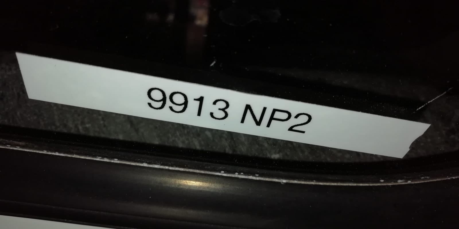 9913 NISSAN NP200 LOWLINE BEEKMAN CANOPY