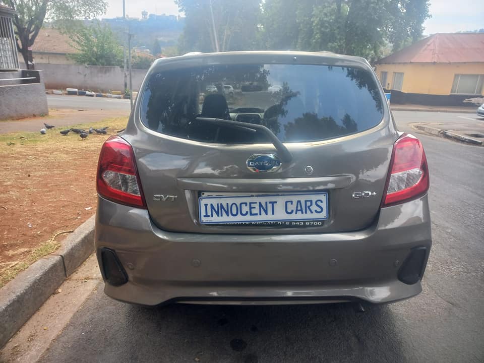 2020 DATSUN GO + 1.2 CVT PETROL, 7SEATER, MANUAL, GREY COLOR, MILEAGE 40000KMS
