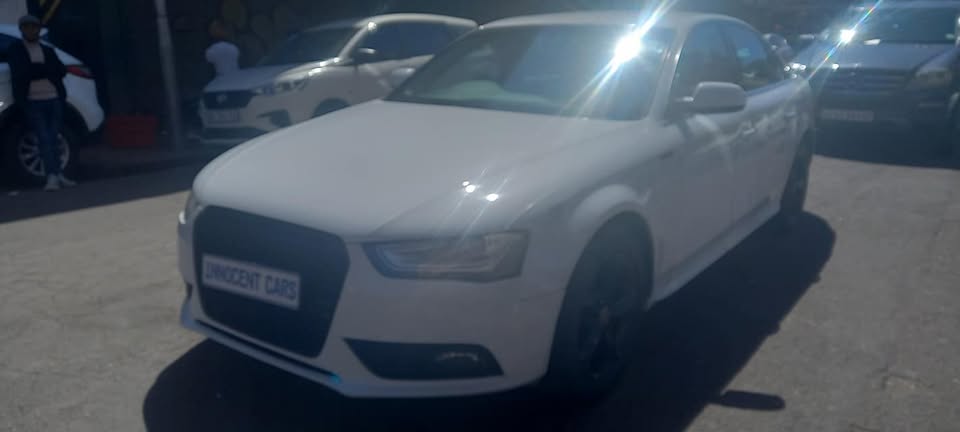 2015 AUDI A 4 2.0 Tdi AUTOMATIC TRANSMISSION, WHITE COLOUR,  76000KM