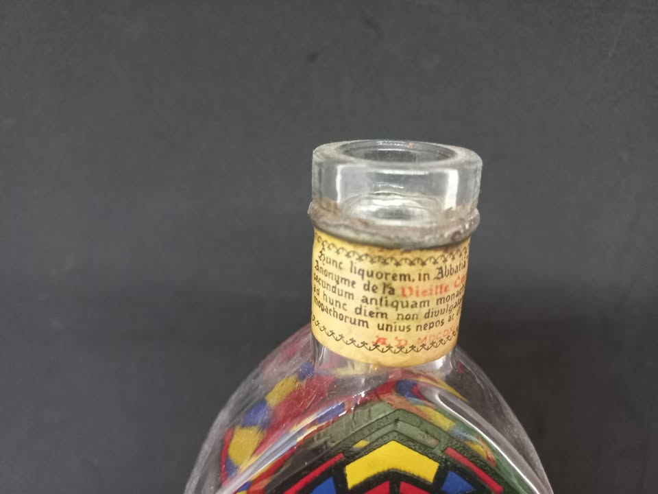Vintage Vieille Cure Liquer bottle