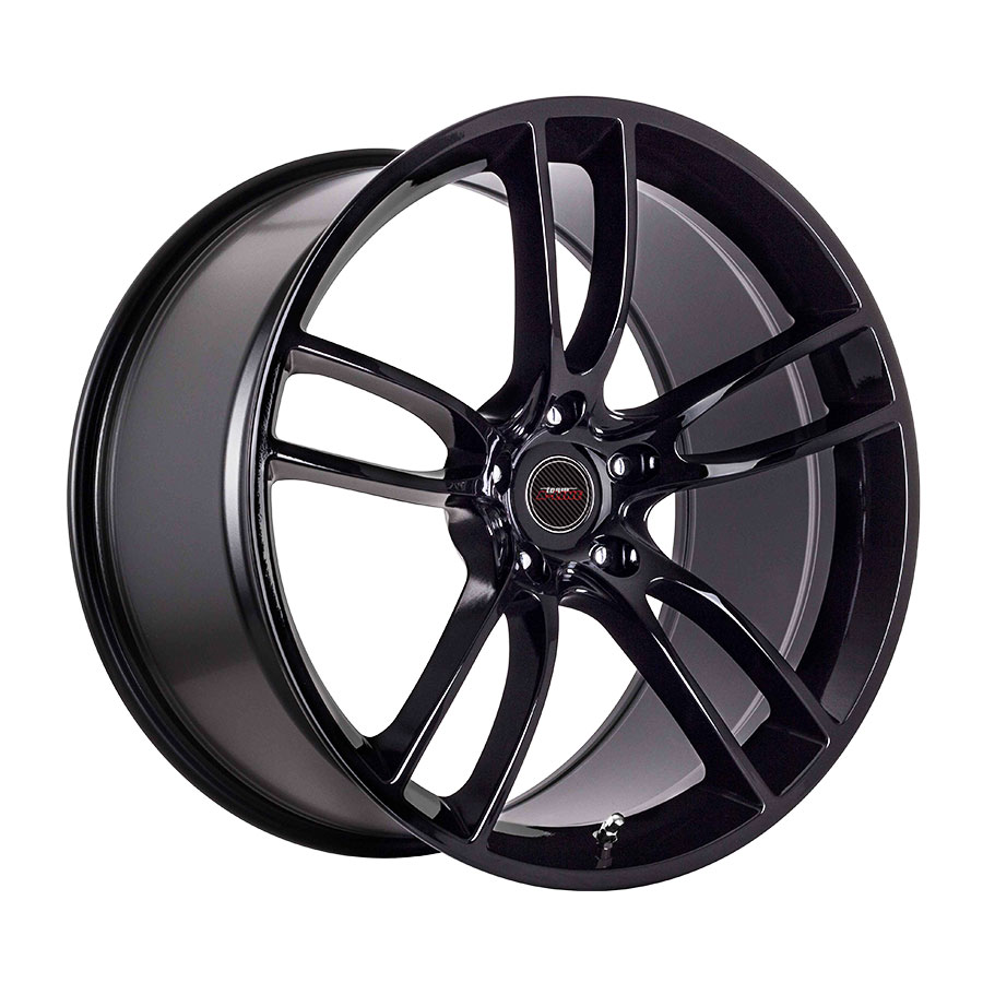 19″ A-Line Grande 5/114 Gloss Black Alloy Wheels
