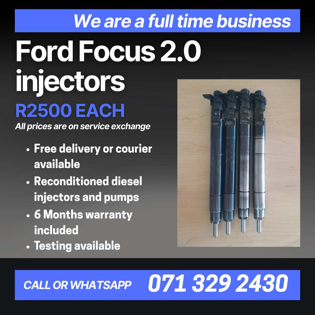 FORD FOCUS 2.0 INJECTORS FOR SALE WITH WARRANTY INCLUDED - Private Seller FORD FOCUS 2.0 INJECTORS FOR SALE WITH WARRANTY INCLUDED - Private Seller