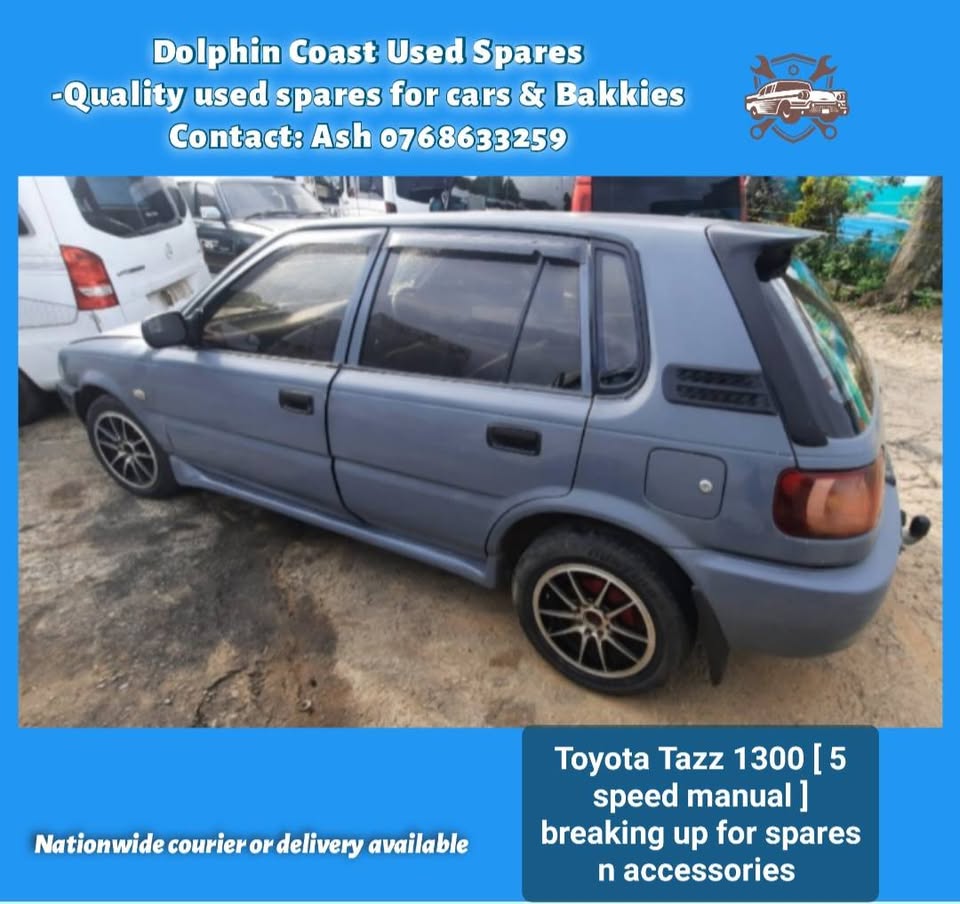 Toyota Tazz 1300 stripping - Private Seller Toyota Tazz 1300 stripping - Private Seller