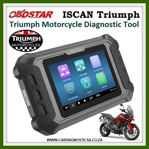 OBDSTAR ISCAN TRIUMPH MOTORCYCLE DIAGNOSTIC TOOL - Private Seller