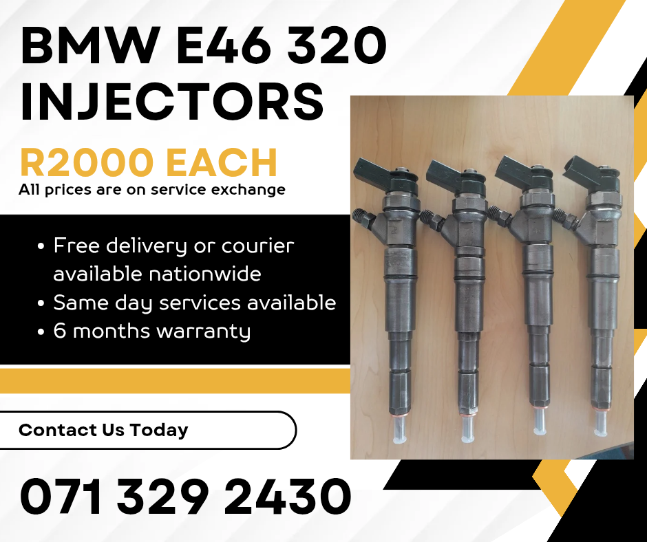 BMW E46 320 INJECTORS FOR SALE WITH WARRANTY - Private Seller BMW E46 320 INJECTORS FOR SALE WITH WARRANTY - Private Seller