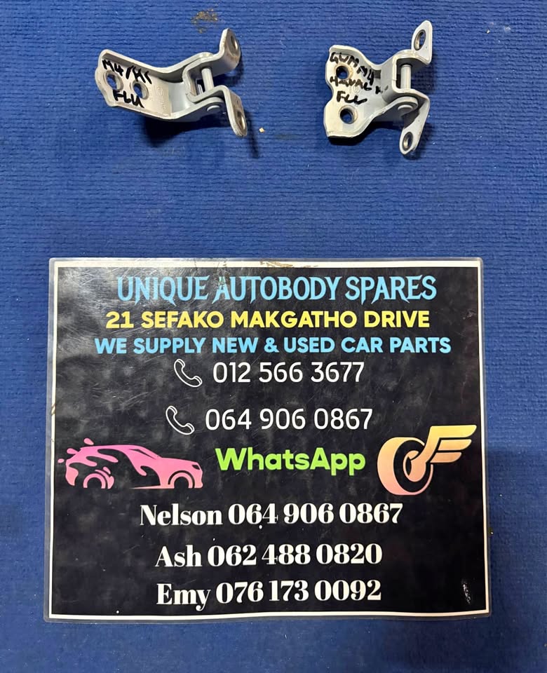 GWM M4 / Haval H1 Left Door Hinge Set - Private Seller GWM M4 / Haval H1 Left Door Hinge Set - Private Seller