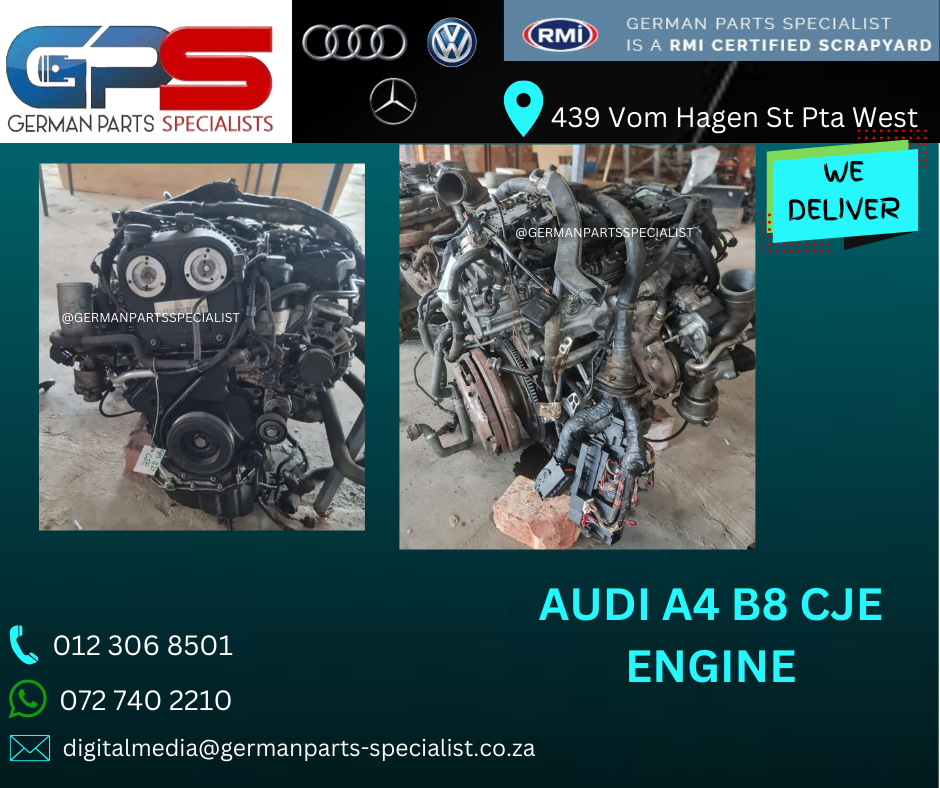 Audi A4 B8 CJE Engine - Private Seller Audi A4 B8 CJE Engine - Private Seller