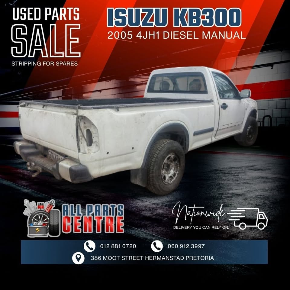 Isuzu KB300 2005 4JH1 Diesel Manual – Stripping for Spares - Private Seller