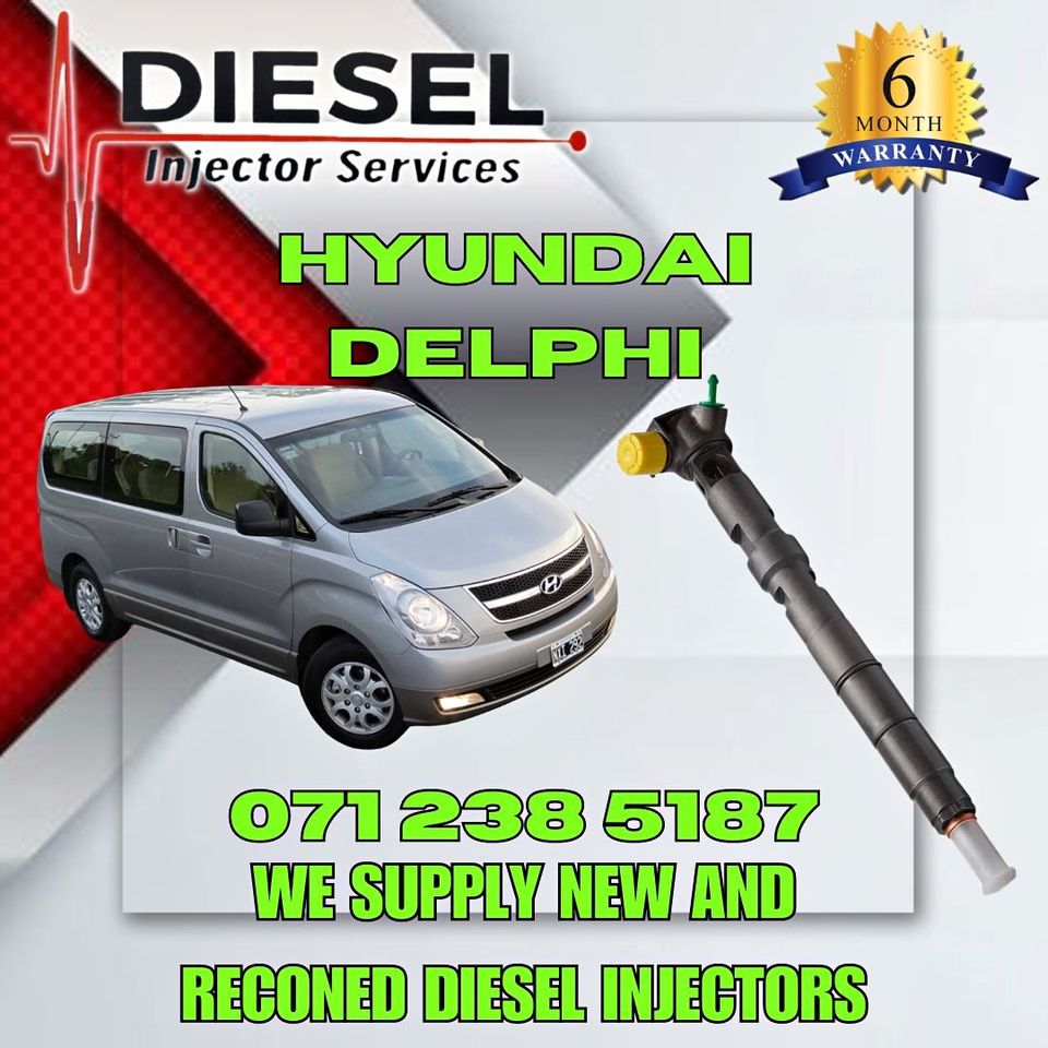 HYUNDAI H1 DELPHI DIESEL INJECTORS FOR SALE OR RECON - Private Seller HYUNDAI H1 DELPHI DIESEL INJECTORS FOR SALE OR RECON - Private Seller