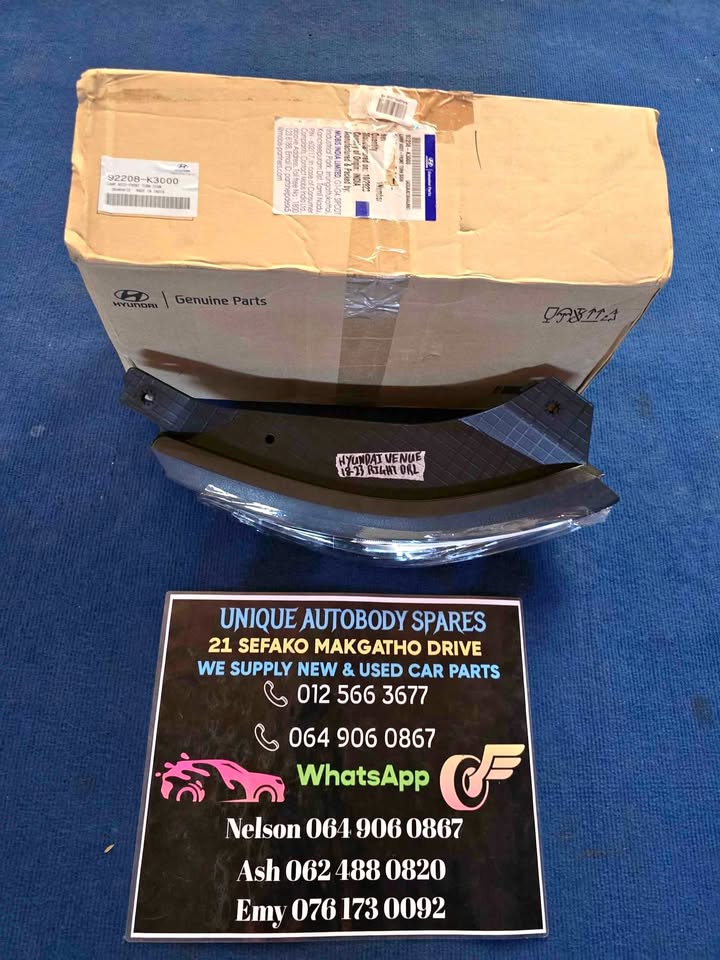 Hyundai Venue Right DRL Headlight 18 – 23