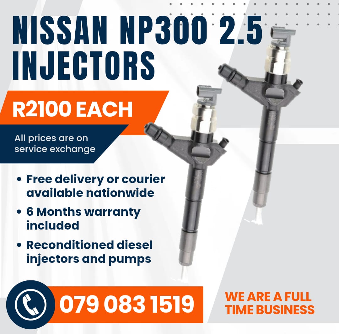 NISSAN NP300 INJECTORS FOR SALE WITH WARRANTY - Private Seller NISSAN NP300 INJECTORS FOR SALE WITH WARRANTY - Private Seller