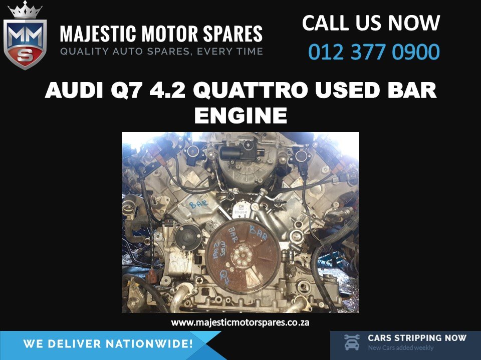 Audi Q7 4.2 Quattro Used BAR engine for sale - Private Seller Audi Q7 4.2 Quattro Used BAR engine for sale - Private Seller