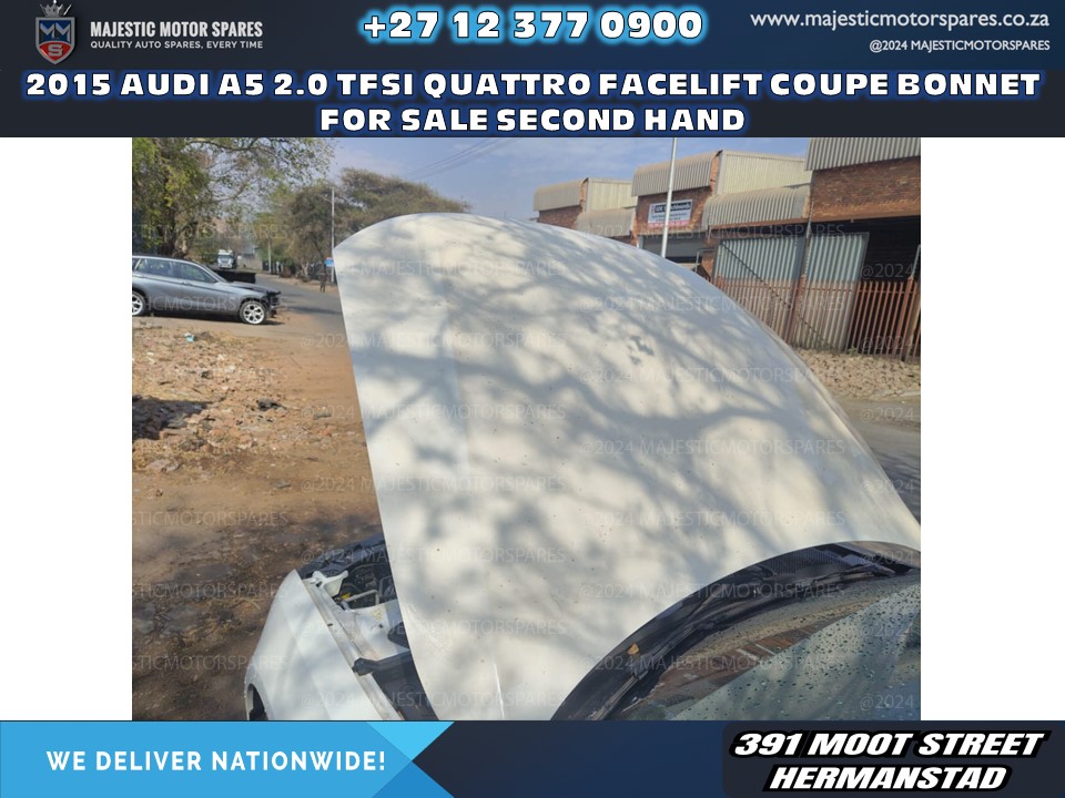 2015 Audi A5 2.0 TFSI Auto Quattro Facelift Bonnet for Sale