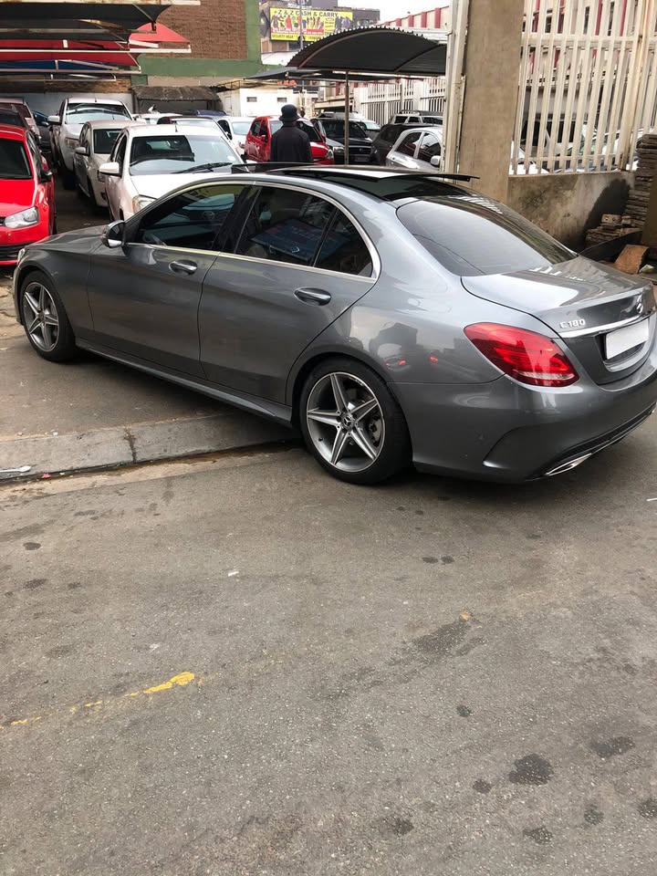 2018 Mercedes Benz C180-205 Petrol Automatic Transmission Grey Colour  Mileage