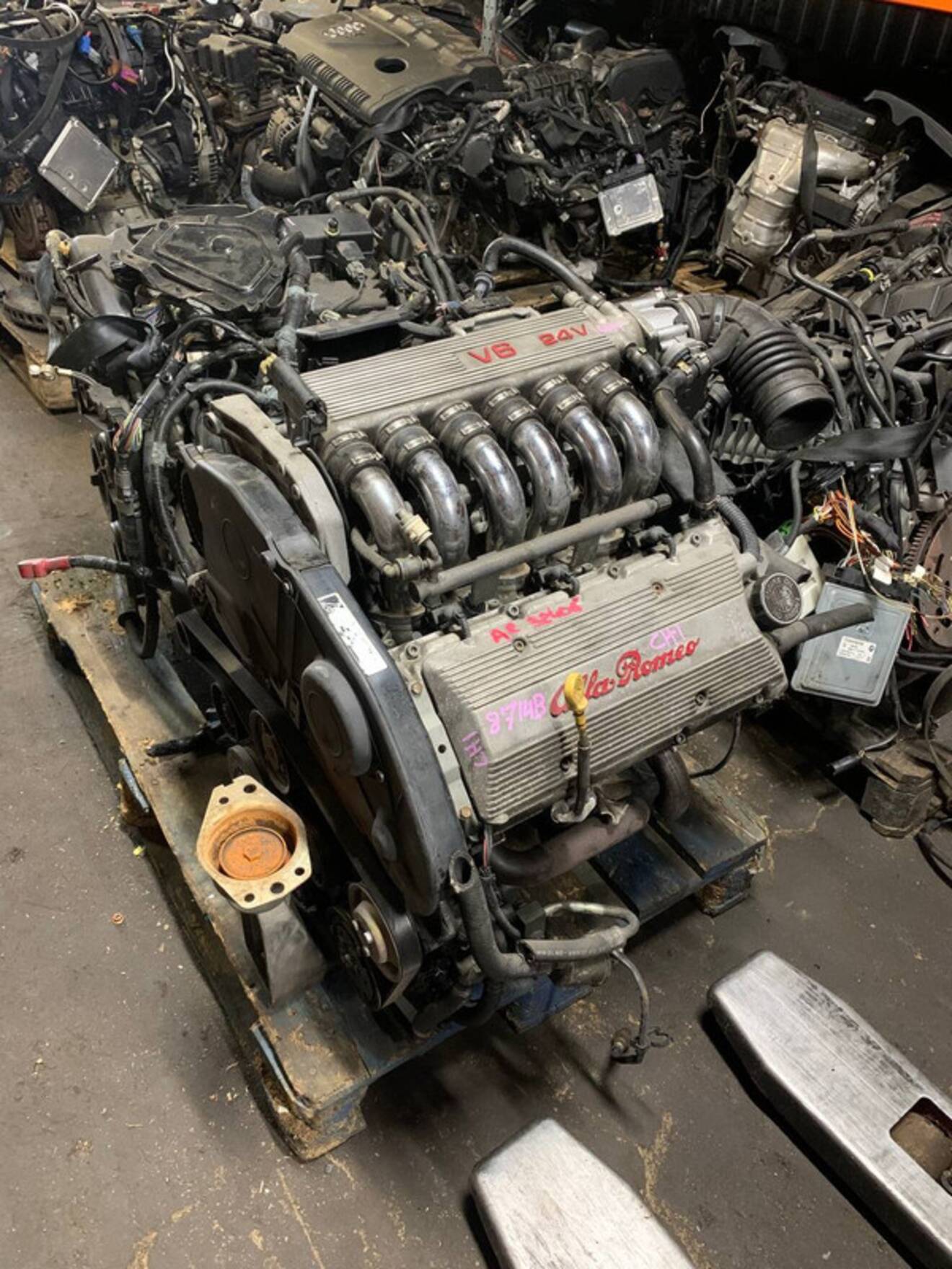 (Tested & Reliable) Alfa Romeo AR32405 2.5L V6 Petrol Engine For Sale. - Private Seller