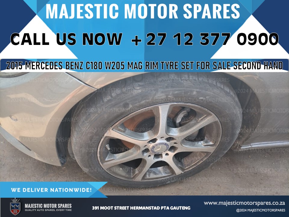 Mercedes benz C180 w205 Mag Rim Tyres Set for Sale second hand Mercedes benz C180 w205 Mag Rim Tyres Set for Sale second hand