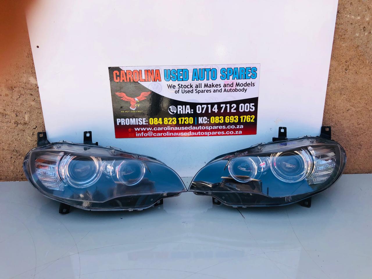 BMW X5/X6 E70/E71 left and right side xenon headlights - Private Seller