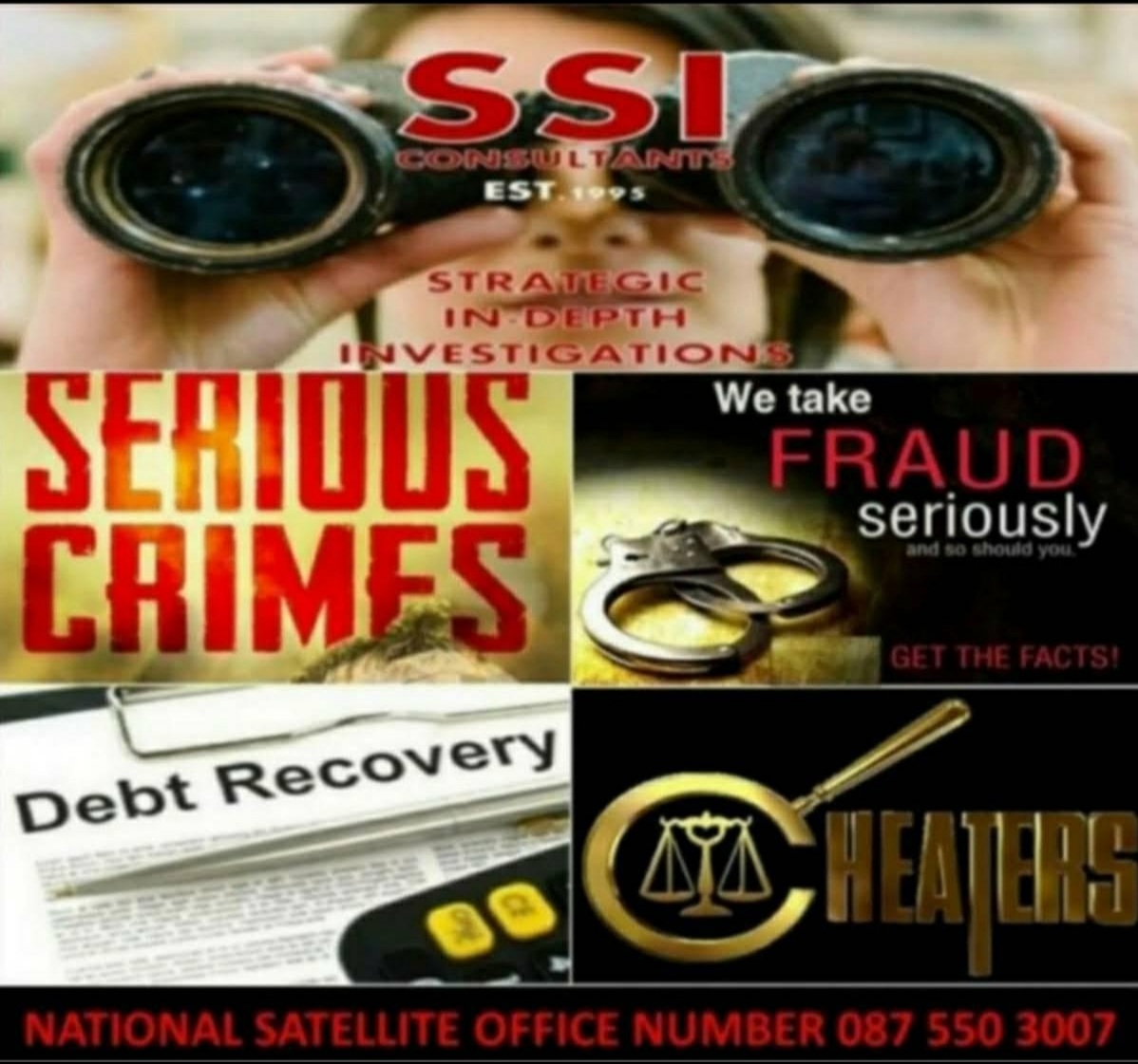 PRIVATE INVESTIGATORS IN SOUTH AFRICA. WE ARE BASED NATIONWIDE