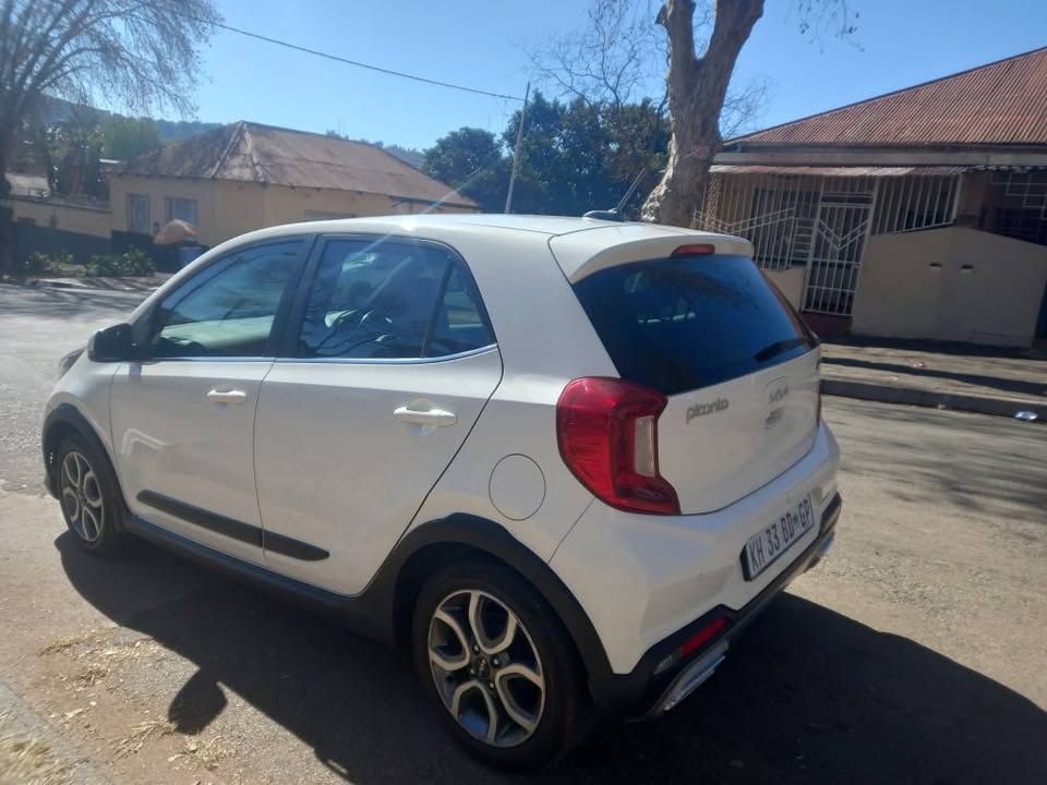 2021 Kia Picanto 1.2 Xline, Petrol, Automatic, White, Leather seats,Reverse camera