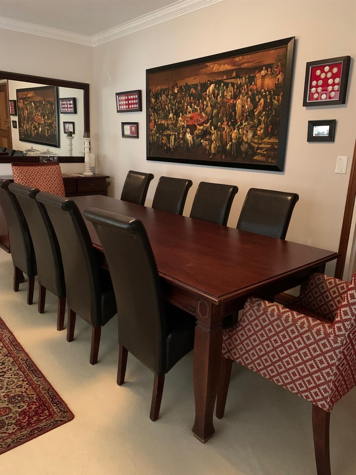 10 seater Dining Room table Junk Mail