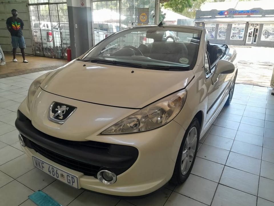 2007 PEUGEOT 207 1.6 CC CONVERTABLE MANUAL