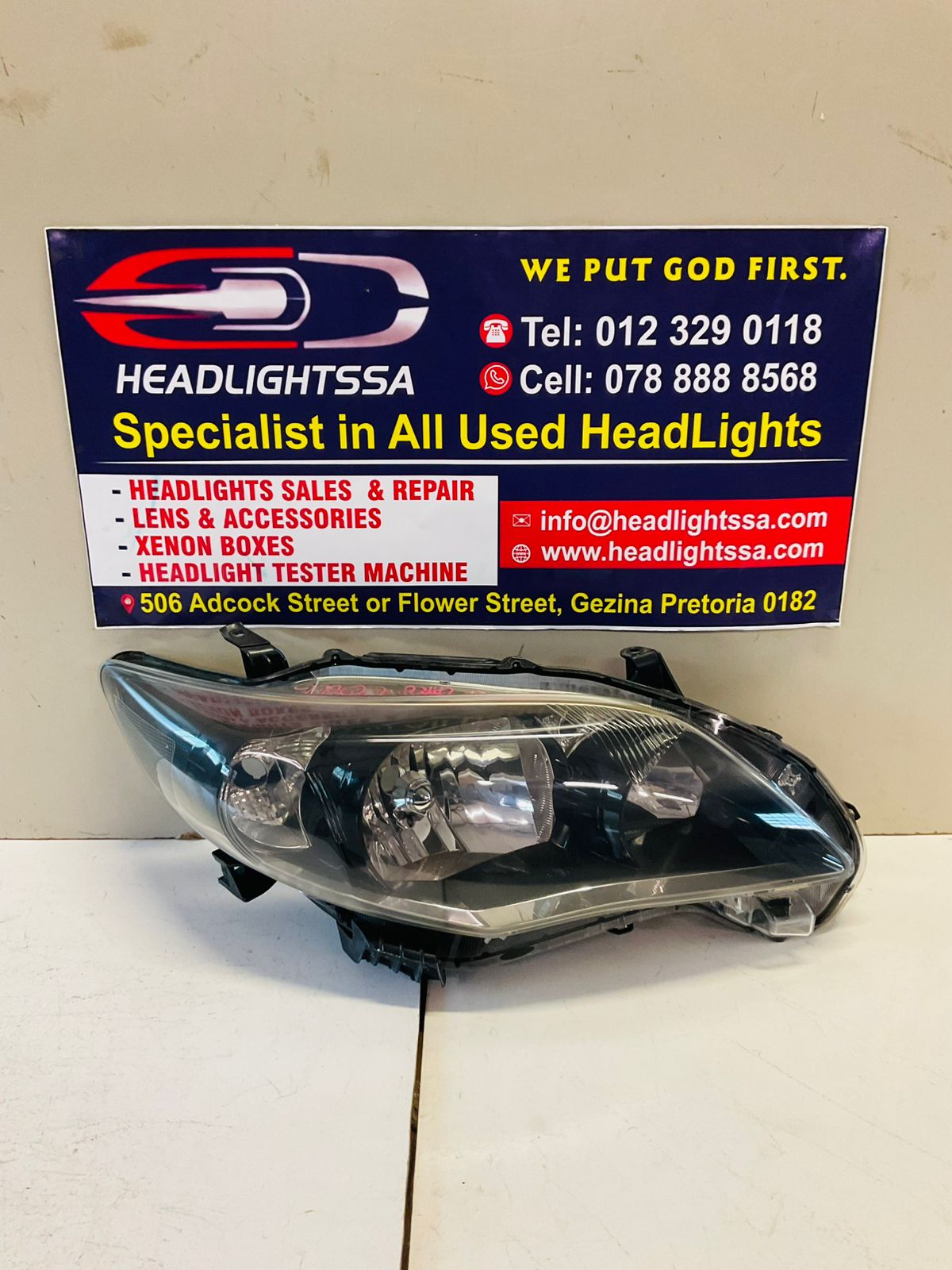 Toyota Corolla Quest right side headlight - Private Seller Toyota Corolla Quest right side headlight - Private Seller