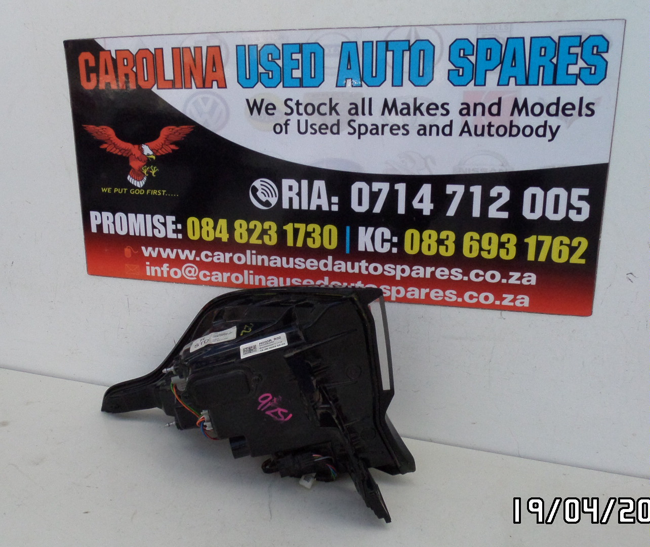 Kia Sportage right side outer taillight - Private Seller Kia Sportage right side outer taillight - Private Seller