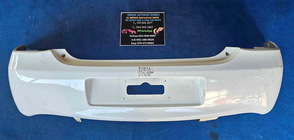 Toyota Etios Rear back Bumper Toyota Etios Rear back Bumper