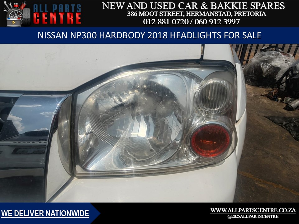 2018 Nissan NP300 Hardbody headlights for sale – Used