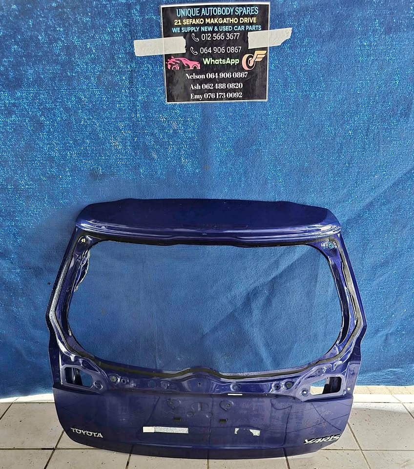 Toyota Yaris Boot Door Tailgate - Private Seller Toyota Yaris Boot Door Tailgate - Private Seller