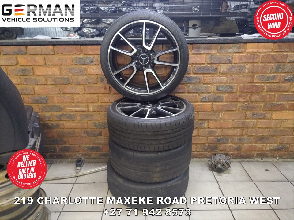 Mercedes C43 Coupe mag rim tyre set for sale used w205 variant - Private Seller Mercedes C43 Coupe mag rim tyre set for sale used w205 variant - Private Seller