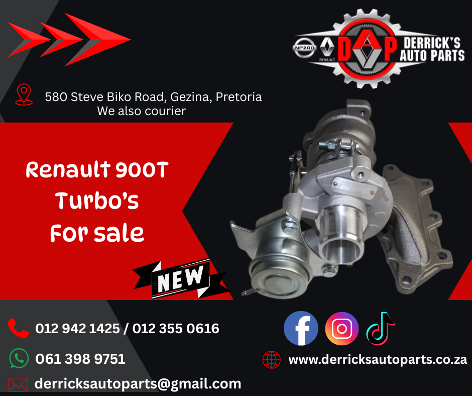 Renault 900T Turbo's For Sale