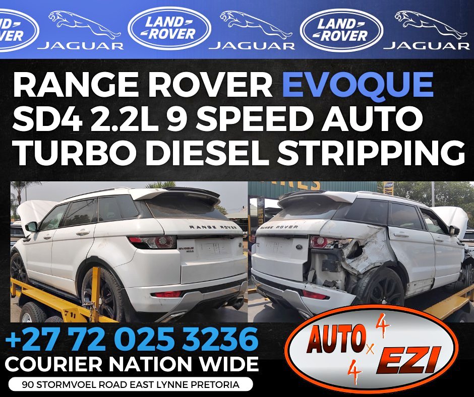 Land Rover Range Rover Evoque Used Spares 2.2L SD4 9-Speed Automatic Turbo - Private Seller Land Rover Range Rover Evoque Used Spares 2.2L SD4 9-Speed Automatic Turbo - Private Seller