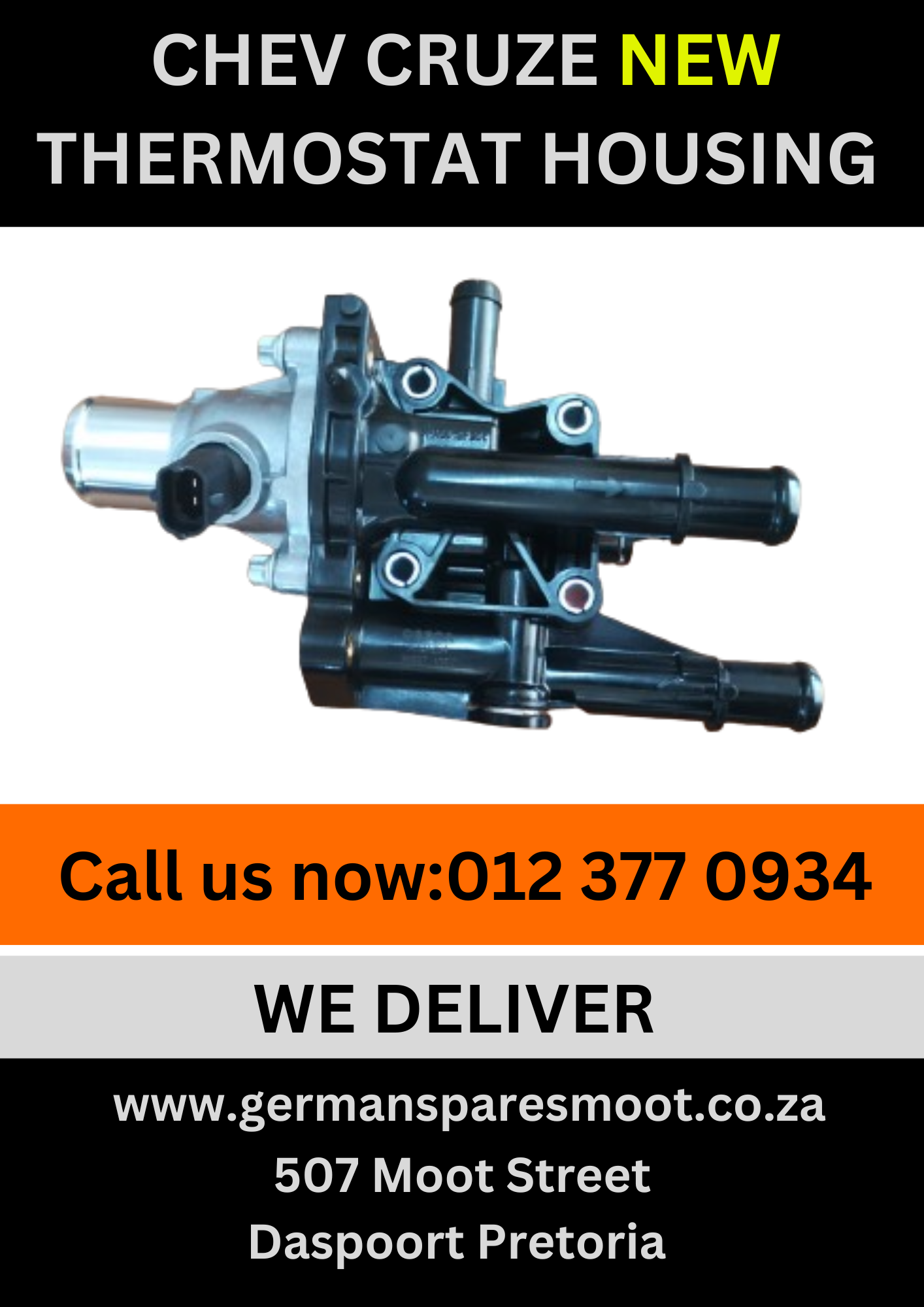 Thermostat for Chev Cruze - Private Seller Thermostat for Chev Cruze - Private Seller