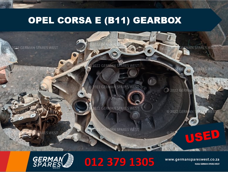 OPEL CORSA ECOFLEX ( B11) GEARBOX – USED FOR SALE - Private Seller OPEL CORSA ECOFLEX ( B11) GEARBOX – USED FOR SALE - Private Seller