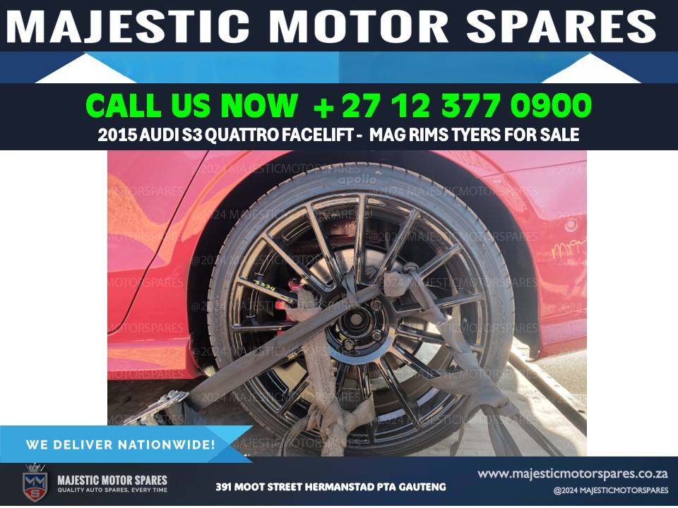 Audi S3 Quattro Facelift mag rim tyres for sale second hand