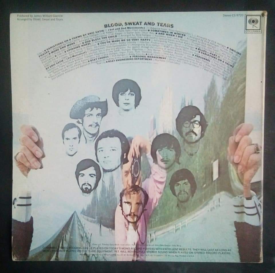Blood, Sweat and Tears - Blood, Sweat and Tears LP Record