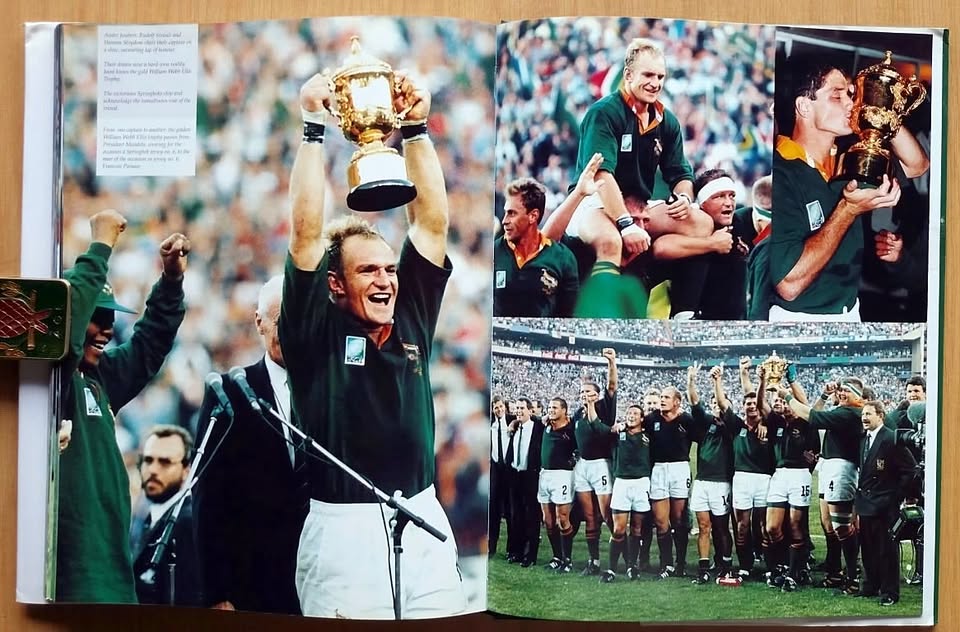 The story of the rugby world cup South Africa 1995.