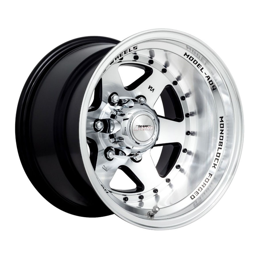 16″ A-Line Big Rock 6/139 Black Machine Face Alloy wheels