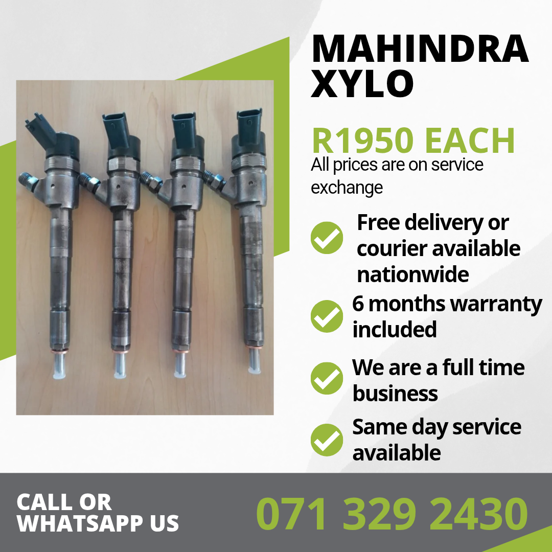 MAHINDRA XYLO INJECTORS FOR SALE WITH WARRANTY - Private Seller MAHINDRA XYLO INJECTORS FOR SALE WITH WARRANTY - Private Seller