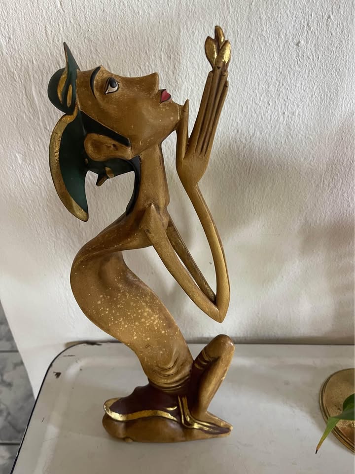 Vintage Indonesian Doll Art