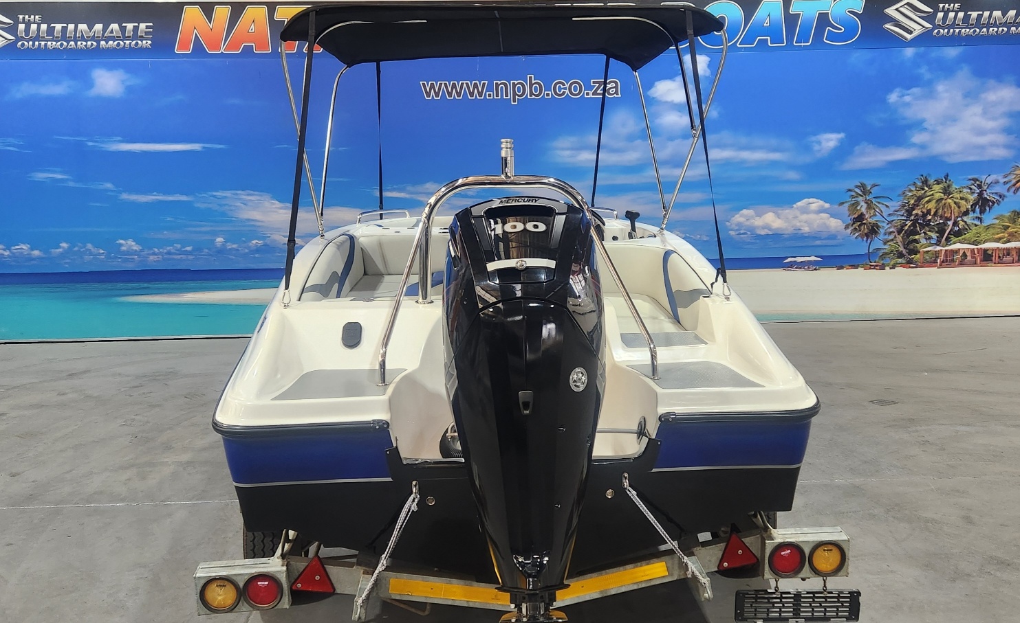 XPRESSION FUNSTER 17 FT ON TRAILER 100 HP MERCURY 4 STROKE