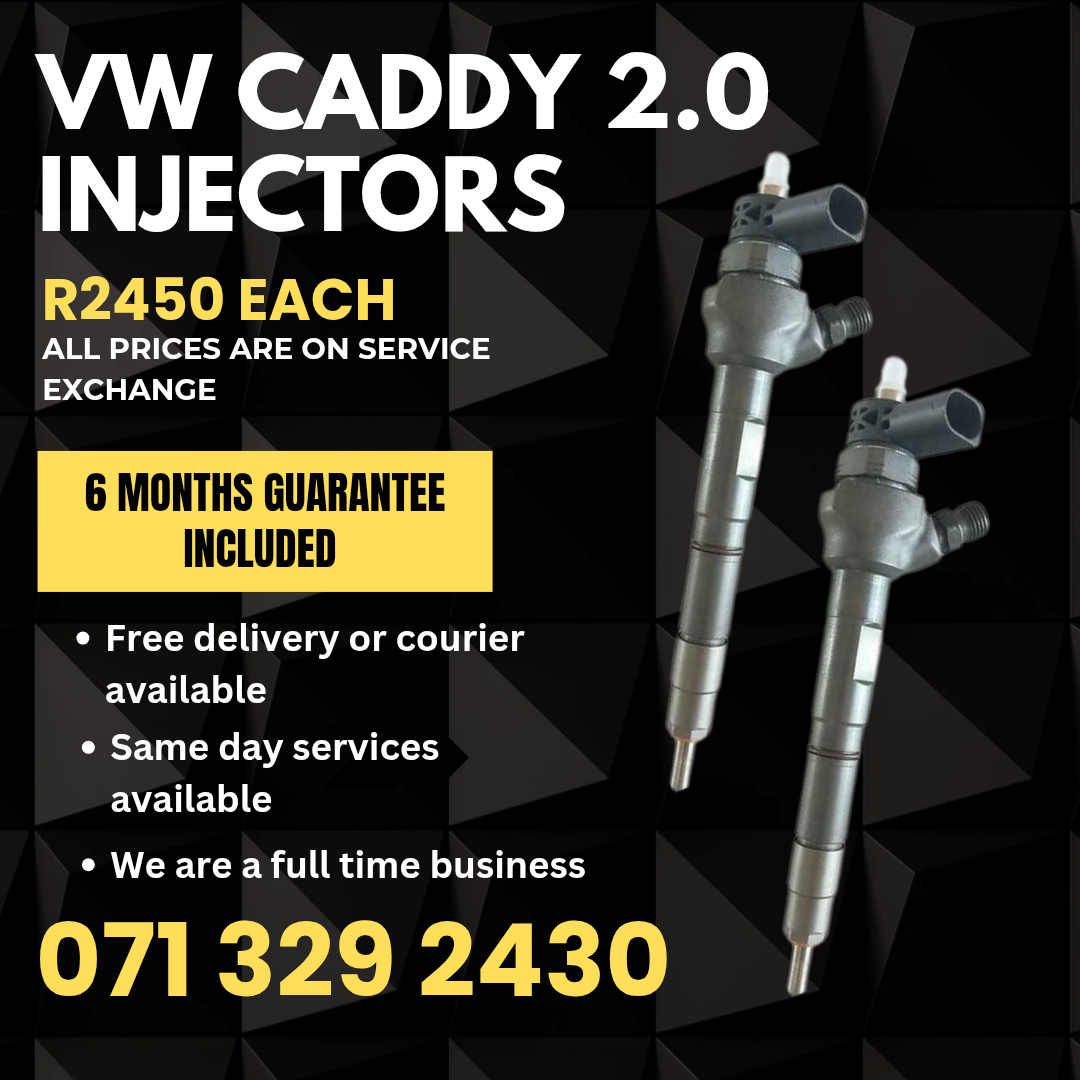 VW CADDY 2.0 INJECTORS FOR SALE WITH WARRANTY - Private Seller VW CADDY 2.0 INJECTORS FOR SALE WITH WARRANTY - Private Seller