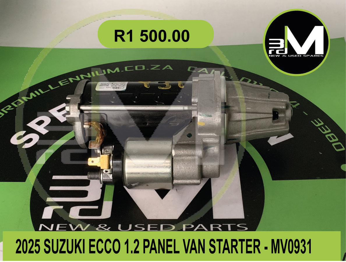 STARTER - SUZUKI ECCO - Private Seller STARTER - SUZUKI ECCO - Private Seller
