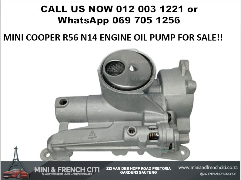 MINI COOPER R56 N14 OIL PUMP FOR SALE – ENGINE PART - Private Seller MINI COOPER R56 N14 OIL PUMP FOR SALE – ENGINE PART - Private Seller