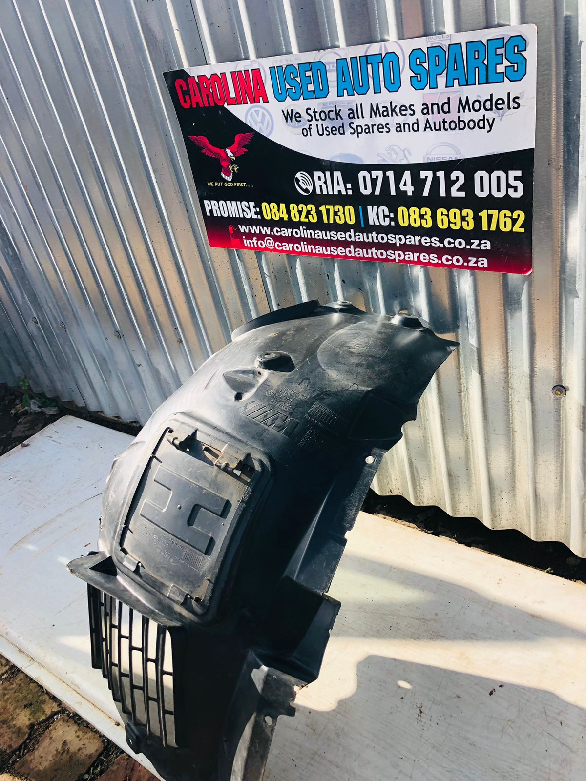 BMW M4 front left front half fender liner - Private Seller BMW M4 front left front half fender liner - Private Seller