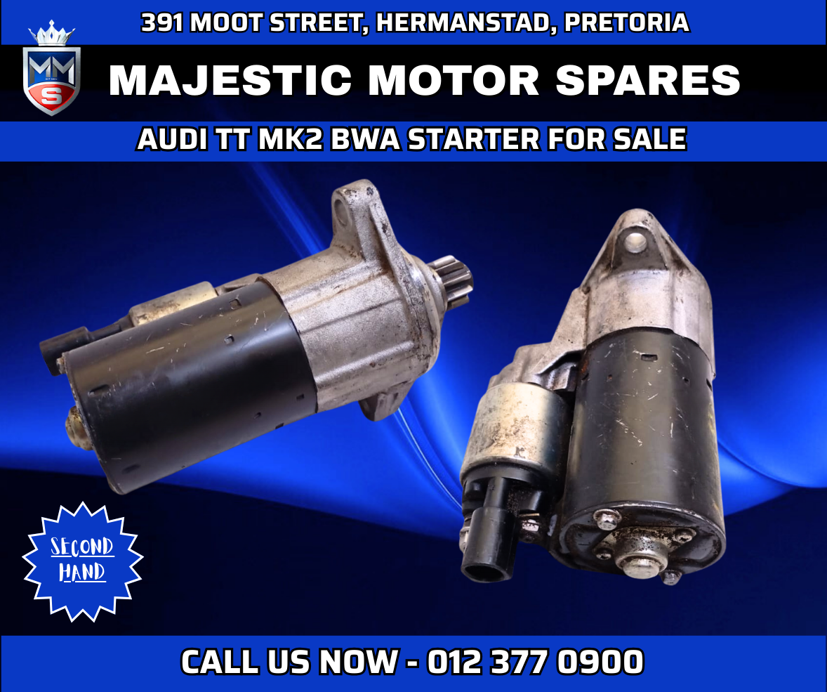 Audi TT MK2 BWA Starter For Sale – Used - Private Seller