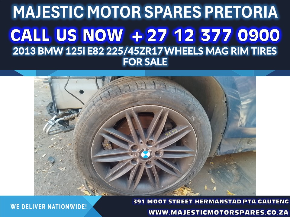 Bmw 125I e82 225/45ZR17 mag rim wheel set for sale used - Private Seller Bmw 125I e82 225/45ZR17 mag rim wheel set for sale used - Private Seller